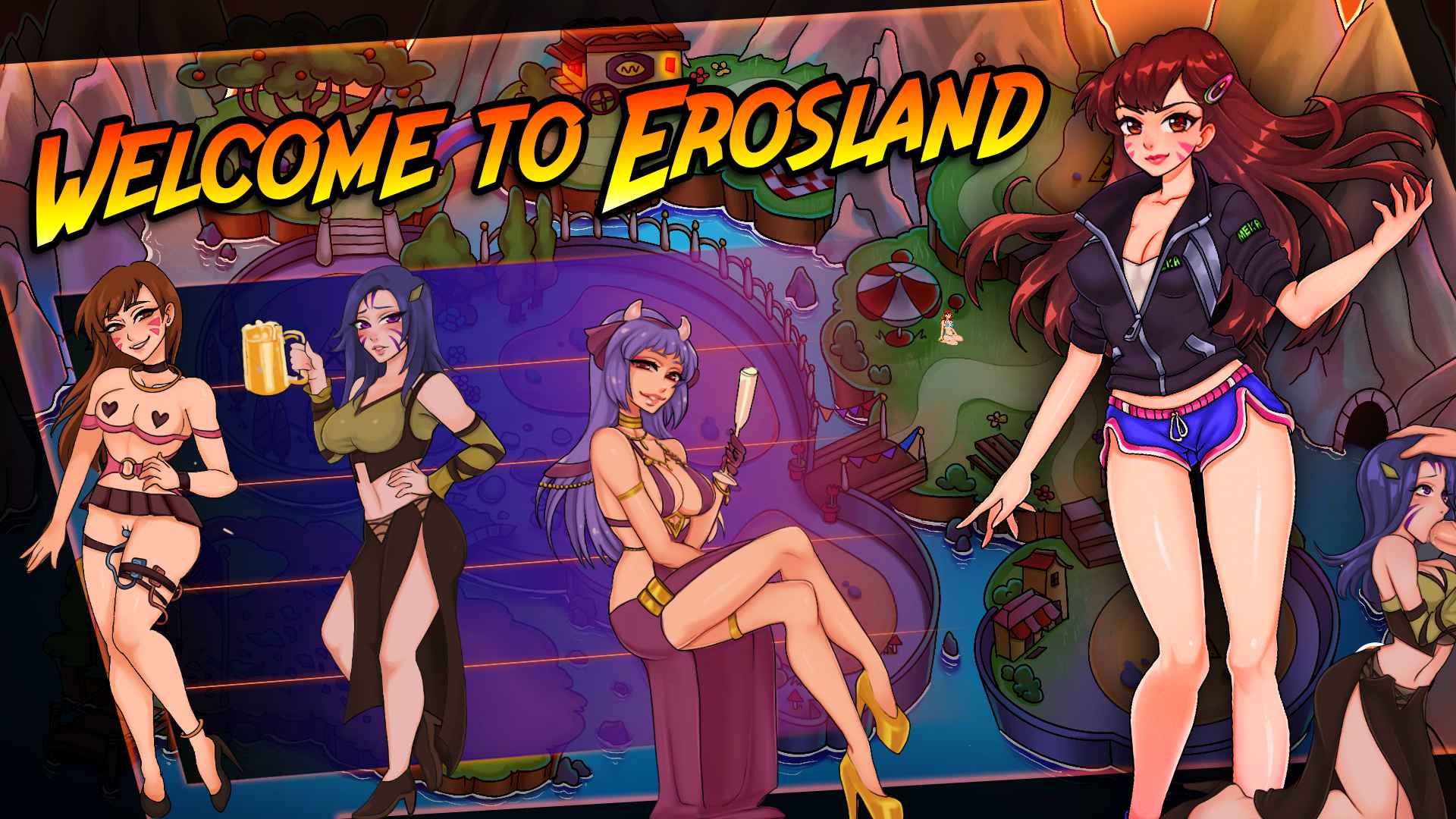 【PC+安卓+iOS】 欢迎来爱神星 欢迎来到艾罗大陆 welcome to Erosland v0.0.12汉化版 【SLG汉化/1.9G】-米哈社